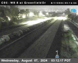 WB 8 at Greenfield Street