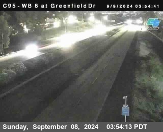 WB 8 at Greenfield Street