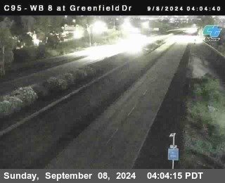 WB 8 at Greenfield Street