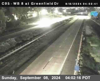 WB 8 at Greenfield Street