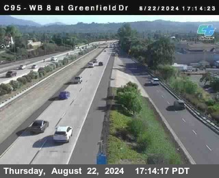 WB 8 at Greenfield Street