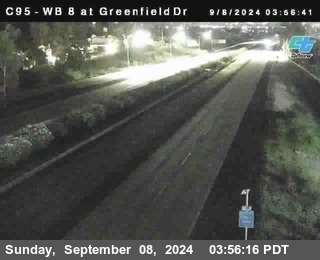 WB 8 at Greenfield Street