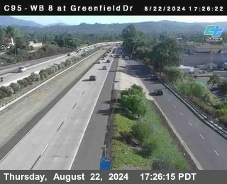 WB 8 at Greenfield Street