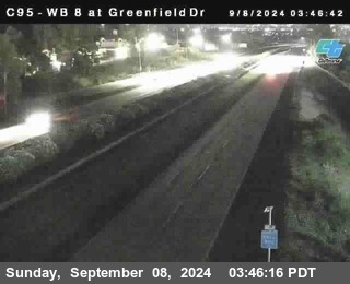 WB 8 at Greenfield Street