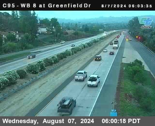 WB 8 at Greenfield Street