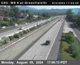 WB 8 at Greenfield Street