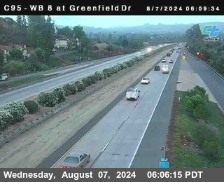 WB 8 at Greenfield Street