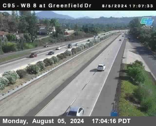 WB 8 at Greenfield Street