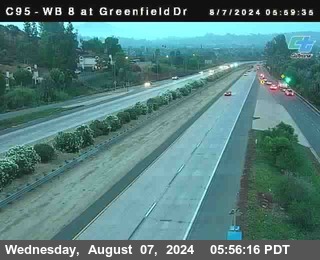 WB 8 at Greenfield Street