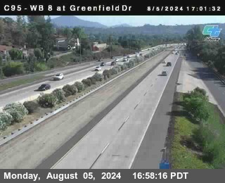 WB 8 at Greenfield Street