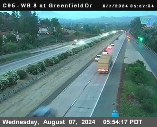 WB 8 at Greenfield Street