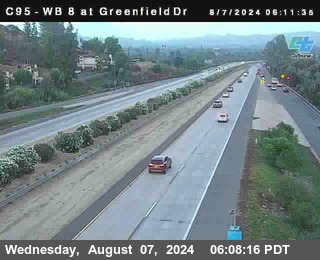 WB 8 at Greenfield Street