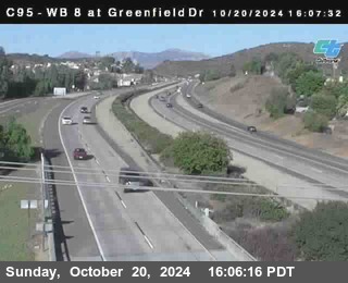 WB 8 at Greenfield Street