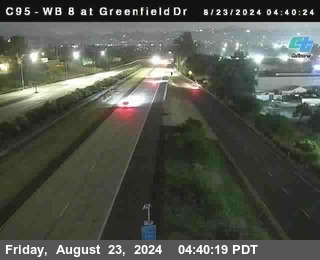 WB 8 at Greenfield Street