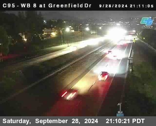 WB 8 at Greenfield Street