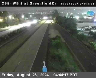 WB 8 at Greenfield Street