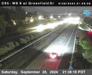 WB 8 at Greenfield Street