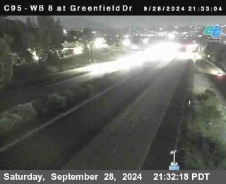 WB 8 at Greenfield Street