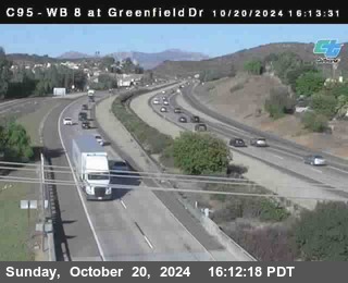 WB 8 at Greenfield Street