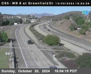 WB 8 at Greenfield Street