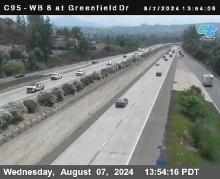 WB 8 at Greenfield Street