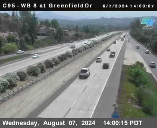 WB 8 at Greenfield Street