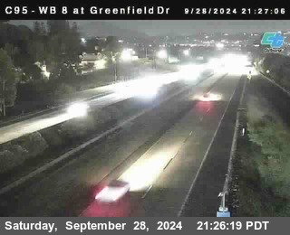 WB 8 at Greenfield Street