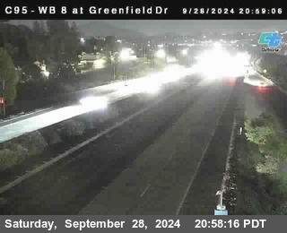 WB 8 at Greenfield Street