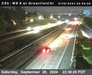 WB 8 at Greenfield Street