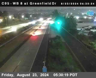 WB 8 at Greenfield Street