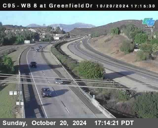 WB 8 at Greenfield Street