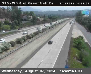 WB 8 at Greenfield Street