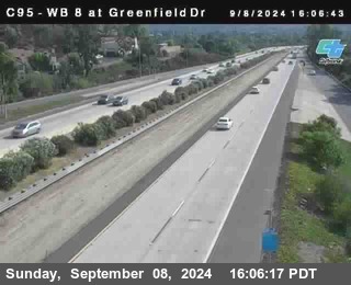 WB 8 at Greenfield Street