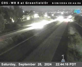 WB 8 at Greenfield Street