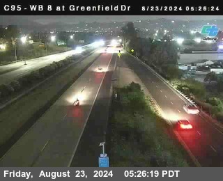 WB 8 at Greenfield Street