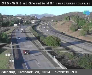 WB 8 at Greenfield Street