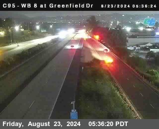 WB 8 at Greenfield Street