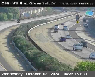 WB 8 at Greenfield Street