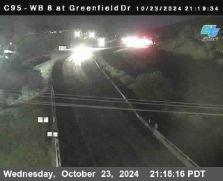 WB 8 at Greenfield Street