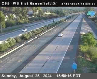 WB 8 at Greenfield Street