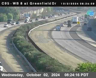 WB 8 at Greenfield Street