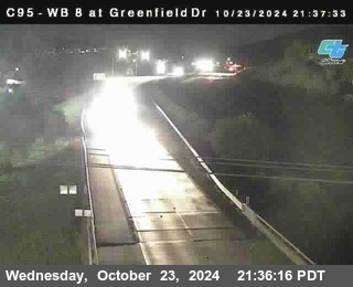 WB 8 at Greenfield Street