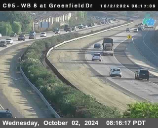 WB 8 at Greenfield Street