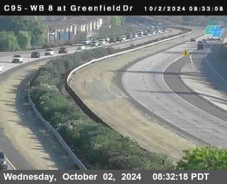 WB 8 at Greenfield Street