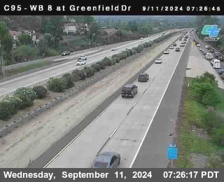 WB 8 at Greenfield Street