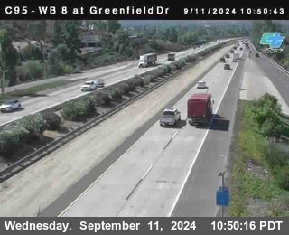 WB 8 at Greenfield Street