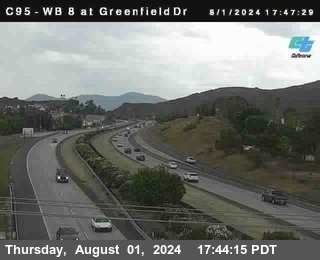 WB 8 at Greenfield Street