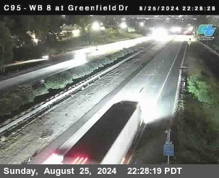 WB 8 at Greenfield Street