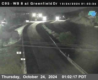 WB 8 at Greenfield Street