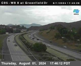 WB 8 at Greenfield Street